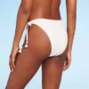 Women's Crochet Side-Tie Extra Cheeky Extra High Waist Bikini Bottom - Wild Fable™ Cream -Wild Fable GUEST 022441d3 47f2 48d6 b144 d0bb4ed78a4d
