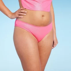 Women's Cheeky Bikini Bottom - Wild Fable™ Pink Shine -Wild Fable GUEST 04a79b8e 8672 408f b5d4 283577faf1c6