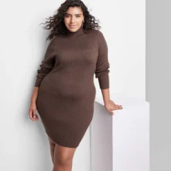 Women's Long Sleeve Bodycon Mini Sweater Dress - Wild Fable™ 10 Women's Long Sleeve Bodycon Mini Sweater Dress - Wild Fable™ -Wild Fable GUEST 070462b1 34dd 4ee9 8b5e 769534f1343f