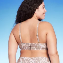 Women's Ribbed Underwire Bralette Bikini Top - Wild Fable™ -Wild Fable GUEST 09f6473c ca49 4dad b8b1 79a41f3a0ade