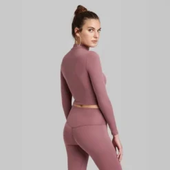 Women's Long Sleeve Mock Neck T-Shirt - Wild Fable™ -Wild Fable GUEST 0a789d68 2ea4 40cc a22c dc4755fa86a3