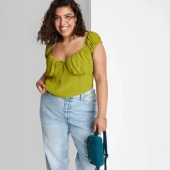 Women's Cap Sleeve Sweetheart Top - Wild Fable™ -Wild Fable GUEST 0b3eb97b 478e 450d bacb 15b2f07057b6