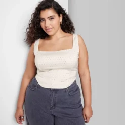 Women's Rhinestone Corset Tank Top - Wild Fable™ -Wild Fable GUEST 0c425ef8 f425 447c bfde fb4773df9c0c