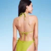 Women's Shell Detail Triangle Bikini Top - Wild Fable™ Green -Wild Fable GUEST 0c7d14c7 e052 43c0 85a4 6fddab12322c