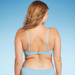 Women's Twist-Front Bralette Bikini Top - Wild Fable™ Blue Lurex 11 Women's Twist-Front Bralette Bikini Top - Wild Fable™ Blue Lurex -Wild Fable GUEST 0f474f95 e908 40cd 9b84 46bf993ac3a4
