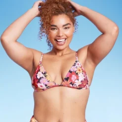 Women's Ribbed Fixed Triangle Bikini Top - Wild Fable™ 12 Women's Ribbed Fixed Triangle Bikini Top - Wild Fable™ -Wild Fable GUEST 15d7a919 eaaf 475d 8ad4 cedf3dbb1960