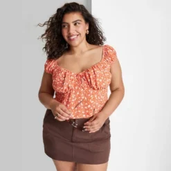 Women's Cap Sleeve Sweetheart Top - Wild Fable™ -Wild Fable GUEST 1aa53fb4 1d04 437b b550 1354adee55ce