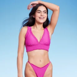 Women's Smocked Detail Longline Bikini Top - Wild Fable™ Purple 16 Women's Smocked Detail Longline Bikini Top - Wild Fable™ Purple -Wild Fable GUEST 1ab89b57 73c0 4251 bc3d e955a793b9a7