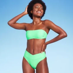 Women's Crossover High Leg Cheeky Mid-Rise Bikini Bottom - Wild Fable™ 31 Women's Crossover High Leg Cheeky Mid-Rise Bikini Bottom - Wild Fable™ -Wild Fable GUEST 1c4fca13 0367 497b 8718 a3572d067feb