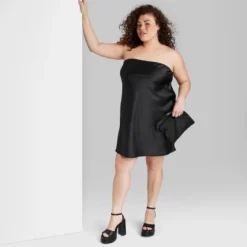 Women's Satin Tube Dress - Wild Fable™ 11 Women's Satin Tube Dress - Wild Fable™ -Wild Fable GUEST 1df8cbd1 ad16 47de be1c bbef7490fc46