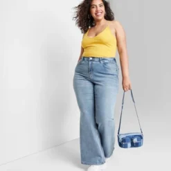 Women's High-Rise Flare Jeans - Wild Fable™ Medium Wash -Wild Fable GUEST 2088df2a 3de2 4964 a520 06237f4b657c