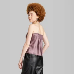 Women's Satin Tube Top - Wild Fable™ -Wild Fable GUEST 248d0f18 63b8 409d bbe6 6e6dcdef8558