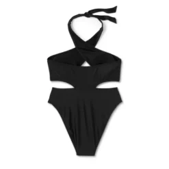 Women's Cross Front Halter One Piece Swimsuit - Wild Fable™ 11 Women's Cross Front Halter One Piece Swimsuit - Wild Fable™ -Wild Fable GUEST 2704cf92 6417 4a90 9b68 7e7fc50b6764