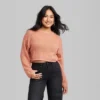 Women's Crewneck Open Knit Cropped Pullover - Wild Fable™ 1 Women's Crewneck Open Knit Cropped Pullover - Wild Fable™ -Wild Fable GUEST 28fa1c2a 712d 427c b42c cee9f4067720