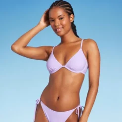 Women's Underwire Bikini Top - Wild Fable™ Light Purple -Wild Fable GUEST 2a064ab5 4b8c 4fa7 9b34 fc93b6767ccd