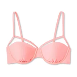 Women's Cut Out Underwire Bikini Top - Wild Fable™ Pink -Wild Fable GUEST 2d192ac3 e682 4e0f 86f5 e3151834c249