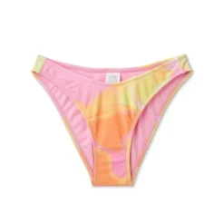 Women's High Leg Cheeky Bikini Bottom - Wild Fable™ Pink/Orange/Yellow Tie-Dye 14 Women's High Leg Cheeky Bikini Bottom - Wild Fable™ Pink/Orange/Yellow Tie-Dye -Wild Fable GUEST 2eb6e4ac 3271 42cd b642 ddc1d5328c72
