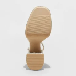 Women's Bianca Rhinestone Platform Pumps - Wild Fable™ Silver -Wild Fable GUEST 2fad9b96 e6e5 4a91 89b9 040352b19708