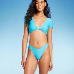 Women's V-Front Extra High Leg Extra Cheeky Bikini Bottom - Wild Fable™ 12 Women's V-Front Extra High Leg Extra Cheeky Bikini Bottom - Wild Fable™ -Wild Fable GUEST 30734527 bd76 44dd b7ec 555b730a8752