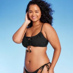 Women's Crochet Tie-Front Bralette Bikini Top - Wild Fable™ 10 Women's Crochet Tie-Front Bralette Bikini Top - Wild Fable™ -Wild Fable GUEST 30a4b4b6 4b8d 446b 8642 53366a3b2dda