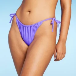 Women's Side-Tie Scoop Front High Leg Adjustable Bikini Bottom - Wild Fable™ 14 Women's Side-Tie Scoop Front High Leg Adjustable Bikini Bottom - Wild Fable™ -Wild Fable GUEST 39d728d8 9e05 494f a4ee bcacdace8e3f