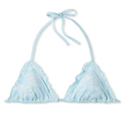 Women's Lace Detail Triangle Bikini Top - Wild Fable™ Blue -Wild Fable GUEST 40ef2753 5f9a 4d35 8960 698f01dbfc1f