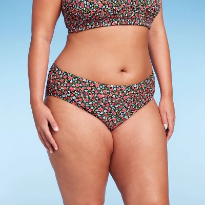 Women's Hipster High Leg Bikini Bottom - Wild Fable™ Multi Floral Print 7 Women's Hipster High Leg Bikini Bottom - Wild Fable™ Multi Floral Print - Image 5