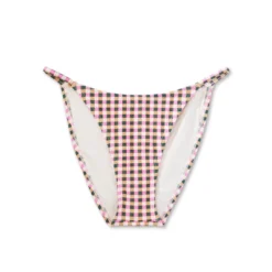 Women's High Leg Cheeky Bikini Bottom - Wild Fable™ Multi Check Print 13 Women's High Leg Cheeky Bikini Bottom - Wild Fable™ Multi Check Print -Wild Fable GUEST 45d7afe7 55ea 4302 9573 7dda86cc008c