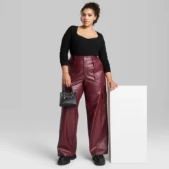 Women's High-Rise Straight Leg Faux Leather Cargo Pants - Wild Fable™ 14 Women's High-Rise Straight Leg Faux Leather Cargo Pants - Wild Fable™ -Wild Fable GUEST 45f2e669 18fe 42ef a5c5 6f85d7257550