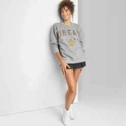 Women's Oversized Dream State Graphic Sweatshirt - Wild Fable™ Heather Gray 8 Women's Oversized Dream State Graphic Sweatshirt - Wild Fable™ Heather Gray -Wild Fable GUEST 4b8b0ba6 8ea4 4530 b679 6cdd3acd808a