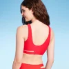 Women's Cut Out Longline Bralette Bikini Top - Wild Fable™ Red 1 Women's Cut Out Longline Bralette Bikini Top - Wild Fable™ Red -Wild Fable GUEST 4d104daf 7506 4366 a892 39114acc68b9
