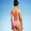 Women's Cut Out One Piece Swimsuit - Wild Fable™ Pink Lurex 2 Women's Cut Out One Piece Swimsuit - Wild Fable™ Pink Lurex -Wild Fable GUEST 4ec70994 32aa 43fd 8c04 41a3bec760cd