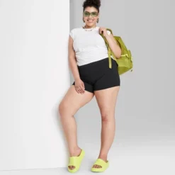 Women's High-Rise Shortie Bike Shorts - Wild Fable™ 9 Women's High-Rise Shortie Bike Shorts - Wild Fable™ -Wild Fable GUEST 4f386c38 65b1 4336 8354 e69041f5626e