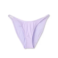 Women's Side Tab High Leg Cheeky Bikini Bottom - Wild Fable™ Shiny Light Purple 13 Women's Side Tab High Leg Cheeky Bikini Bottom - Wild Fable™ Shiny Light Purple -Wild Fable GUEST 509237fa 4eb0 48d6 ab37 78eba4556ffd