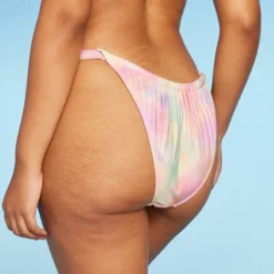 Women's Mesh Overlay Wide Strap Adjustable Ultra High Leg Bikini Bottom - Wild Fable™ Multi Swirl Print 10 Women's Mesh Overlay Wide Strap Adjustable Ultra High Leg Bikini Bottom - Wild Fable™ Multi Swirl Print -Wild Fable GUEST 549b5894 ba24 443d 92b3 4793b37ea877