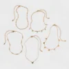 Embellished Heart Chain Choker Necklace Set 5pc - Wild Fable™ Gold 1 Embellished Heart Chain Choker Necklace Set 5pc - Wild Fable™ Gold -Wild Fable GUEST 54a6c751 cd16 49ca ac76 c073a1860c71