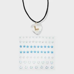 Acrylic Heart With Face Gems Pendant Necklace - Wild Fable™ Clear/Black 36 Acrylic Heart With Face Gems Pendant Necklace - Wild Fable™ Clear/Black -Wild Fable GUEST 56683193 91c5 41f9 9948 baee35c9293a