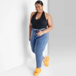 Women's Super-High Rise Curvy Tapered Jeans - Wild Fable™ Medium Wash 9 Women's Super-High Rise Curvy Tapered Jeans - Wild Fable™ Medium Wash -Wild Fable GUEST 56b8321e c1d8 42e8 adde bf5929706334