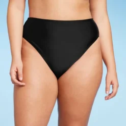 Women's High Leg Cheeky High Waist Bikini Bottom - Wild Fable™ Black -Wild Fable GUEST 5a612fb5 7ec6 4868 be14 a2e716524884
