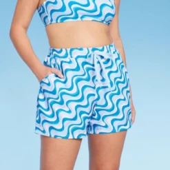Women's 5" Board Swim Shorts - Wild Fable™ Multi Blue Swirl Print 12 Women's 5" Board Swim Shorts - Wild Fable™ Multi Blue Swirl Print -Wild Fable GUEST 5ed15651 f9ed 4ba0 867b 677e760ad423