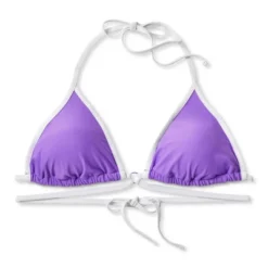 Women's Strappy Ring Front Triangle Bikini Top - Wild Fable™ Purple -Wild Fable GUEST 5f56dfab 7037 4c4c b6db a03205c010ad