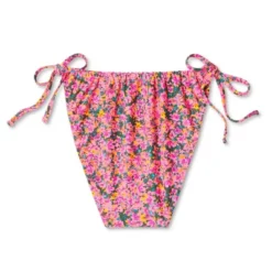Women's Side-Tie Cheeky Bikini Bottom - Wild Fable™ Pink Floral Print 14 Women's Side-Tie Cheeky Bikini Bottom - Wild Fable™ Pink Floral Print -Wild Fable GUEST 5f994888 9f01 4a09 8ccf f5f43e66b54c