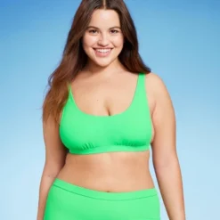 Women's Ribbed Scoop Bralette Bikini Top - Wild Fable™ 16 Women's Ribbed Scoop Bralette Bikini Top - Wild Fable™ -Wild Fable GUEST 62f55736 c175 4554 a778 e1f8a2f254ad