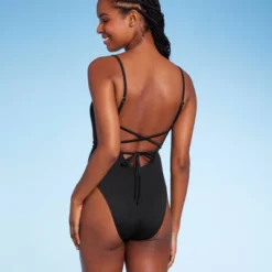 Women's Wrap Cut Out Extra Cheeky One Piece Swimsuit - Wild Fable™ -Wild Fable GUEST 65216887 2f67 46f1 9f1d 154f0f8207a7