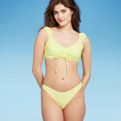 Women's High Leg Cheeky Bikini Bottom - Wild Fable™ Light Yellow 11 Women's High Leg Cheeky Bikini Bottom - Wild Fable™ Light Yellow -Wild Fable GUEST 67041023 a6e8 4fb5 b3bf 5a3542eedbde