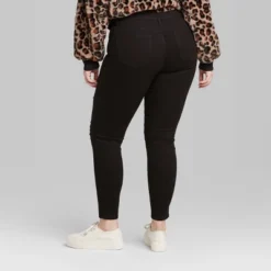 Women's Super-High Rise Distressed Skinny Jeans - Wild Fable™ Black -Wild Fable GUEST 6a0180dc d915 4d32 901e 1d4bf16b8dc5