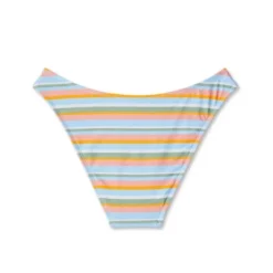 Women's High Leg Cheeky Bikini Bottom - Wild Fable™ Multi Lurex Striped -Wild Fable GUEST 6be45efb 164d 40b9 8a3e d644935cfa1b