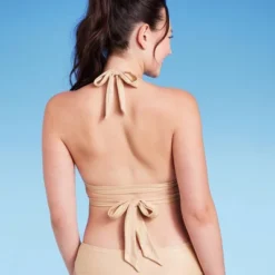 Women's Longline Wrap Front Bralette Bikini Top - Wild Fable™ Gold 12 Women's Longline Wrap Front Bralette Bikini Top - Wild Fable™ Gold -Wild Fable GUEST 70fdb681 dfdc 4007 8186 efa1480352f7