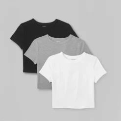 Women's Short Sleeve 3pk Bundle T-Shirt - Wild Fable™ 8 Women's Short Sleeve 3pk Bundle T-Shirt - Wild Fable™ -Wild Fable GUEST 7746c7c6 9bb4 4d56 9749 f3839ede0702