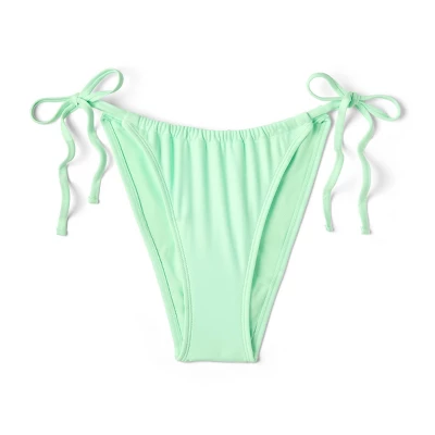 Women's Adjustable Coverage Side-Tie Bikini Bottom - Wild Fable™ Light Green 7 Women's Adjustable Coverage Side-Tie Bikini Bottom - Wild Fable™ Light Green - Image 5